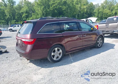 2012 Honda Odyssey Touring/Touring Elite z USA, uszkodzony, nr VIN 5FNRL5H90CB090612
